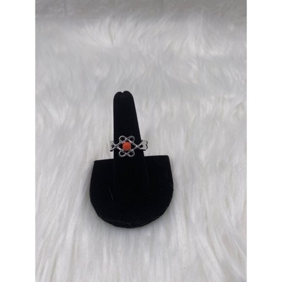 Paparazzi Jewerly - Vibrant Vibes Orange Ring- Item 166 - Picture 3 of 7